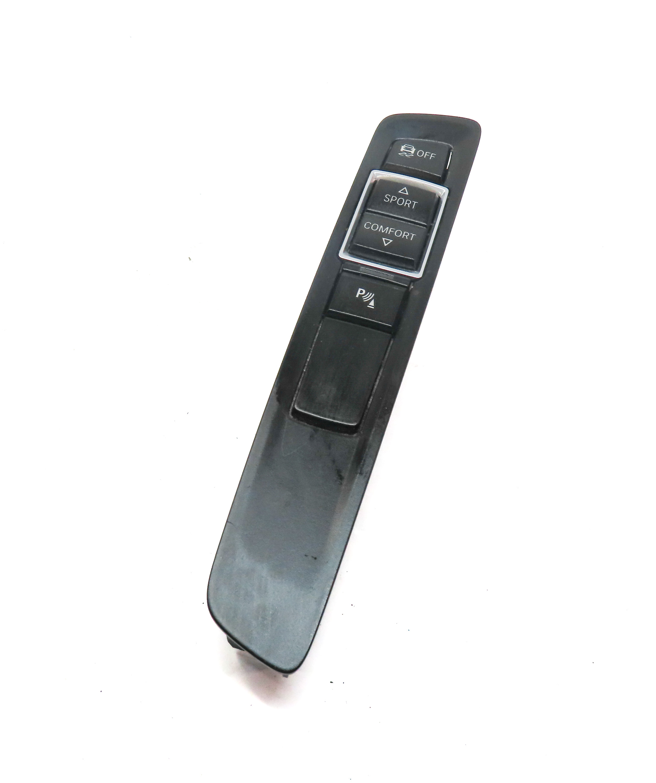 2014 BMW X5 (F15) CENTER CONSOLE TRACTION CONTROL SWITCH BUTTON PANEL — exact item pictured